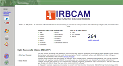 Desktop Screenshot of irbcam.com